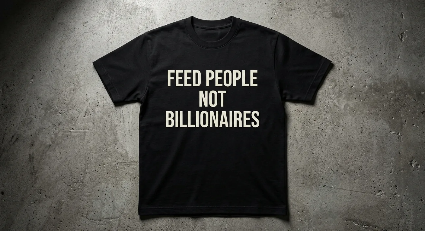 Feed People Tee — Black