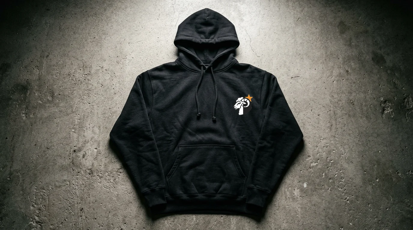 The No Kings Hoodie — Black